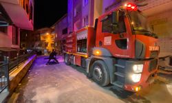 Türkeli'de 6 katlı binada çıkan baca yangını söndürüldü
