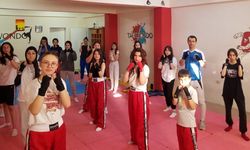 Çorum'un bu ilçesinde kick boks şampiyonları yetiştiriliyor