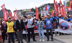 Öğretmen Oktugan'ın öldürülmesi Çorum'da protesto edildi