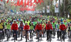 Çorum'da bisiklet turu: Sağlıklı yaşam için pedallar dönüyor