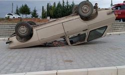Amasya'da otomobilin devrildiği kazada 5 kişi yaralandı