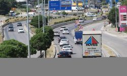 Ankara-Samsun kara yolu Havza geçişinde trafik yoğunluğu başladı
