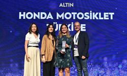 Honda Motosiklet Türkiye'ye Brandverse Awards'ta altın ödül