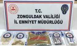 Zonguldak'ta "dur" ihtarına uymayan araçta uyuşturucu ele geçirildi, 2 zanlı gözaltına alındı