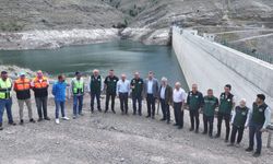 AK Parti Gümüşhane Milletvekili Köse, Bahçecik Barajı'nı inceledi