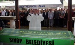 Eski Sinop Belediye Başkanı Ergül'ün cenazesi toprağa verildi
