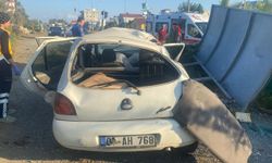 Samsun'da devrilen otomobilin sürücüsü hayatını kaybetti
