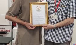 Samsun'da emekli imam Sami Akyol, 35. kez kan bağışı yaptı
