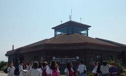 Samsun'da yaz okulu öğrencileri Kızılırmak Deltası Kuş Cenneti'ni gezdi