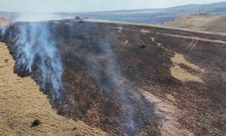 Mangal ateşi 3 bin dönüm araziye yayıldı: Yangın, mühimmat depolarına sıçramadan söndürüldü