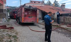 Bayat'ta yangın faciası: Yangına evde yakalanan anne ve oğlu hastaneye kaldırıldı