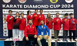 Karate Diamond Cup’ta Çorum rüzgarı: Genç karateciler madalyaya doymadı