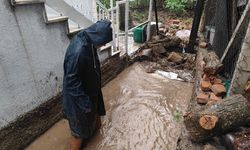 Çorum'un bu ilçesini şiddetli yağış vurdu, evleri su bastı