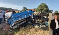 Osmancık'taki kazada ağır yaralanan traktör sürücüsü hayatını kaybetti