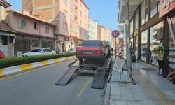 Çorum’da plaka değiştirerek trafiğe çıkan sürücüye rekor ceza