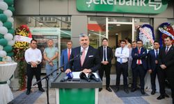 Kayseri'de Şekerbank'ın yeni şubesi hizmete açıldı