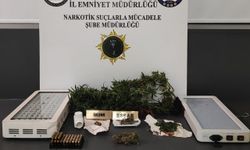 Samsun'da evini uyuşturucu imalathanesine çeviren şüpheli yakalandı