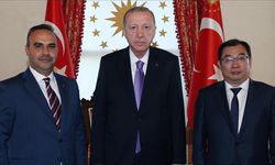 Cumhurbaşkanı Erdoğan Chery Başkanı Zhang Guibing ile görüştü