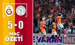 Galatasaray Rizespor’u 5-0 mağlup etti: İşte maçın özeti!