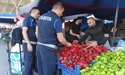 Çorum’da pazar esnafına hijyen ihlali nedeniyle tezgah kapatma cezası