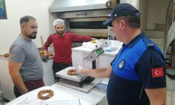 Karadeniz Ereğli'de simit fırınları denetlendi