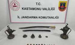 Kastamonu'da tarihi eser operasyonunda bir zanlı yakalandı