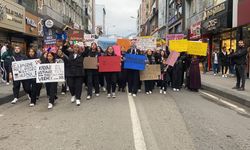 Zonguldak'ta kadına yönelik şiddet protesto edildi