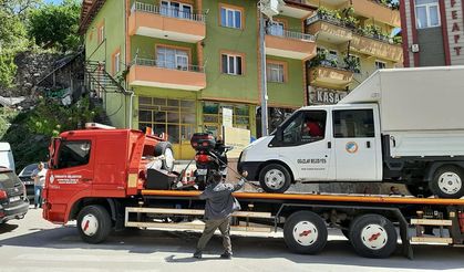 Oğuzlar'da Belediye'yi CHP kazanınca Ümraniye Belediyesi verdiği aracı geri aldı!