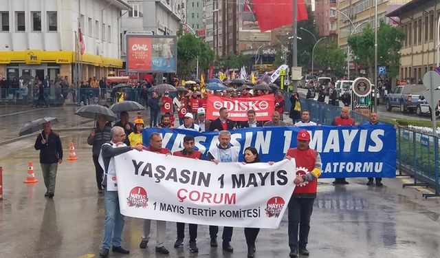 Çorum'da 1 Mayıs coşkusu: Emek Partisi işçileri meydanlara çağırıyor!