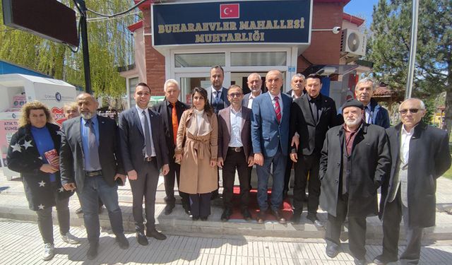 CHP Milletvekili adayları, Buharaevler'in sorunlarını dinledi