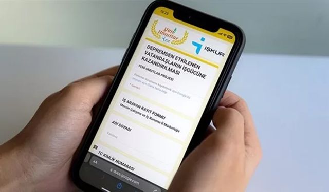 İŞKUR hizmetleri artık mobil uygulamada