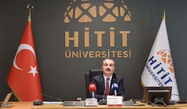 Hitit Üniversitesi Rektörü Prof. Dr. Ali Osman Öztürk, 4 yıllık görev süresini değerlendirdi
