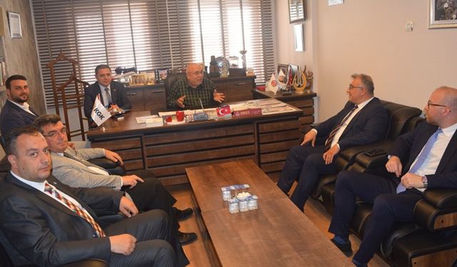 Ekrem İmamoğlu'nun ekibinden Osmancık Haber'e ziyaret