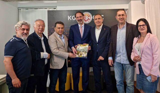 KGK İstanbul ofisinde 'diplomatik" ağırlama
