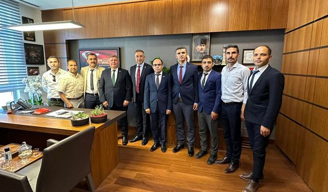 Osmancık Belediye Başkanı Ahmet Gelgör'den Milletvekili Tahtasız'a ziyaret