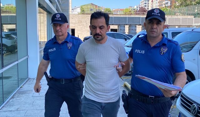 Samsun'da kavga sırasında bekçinin belindeki silahı alan kişi yakalandı