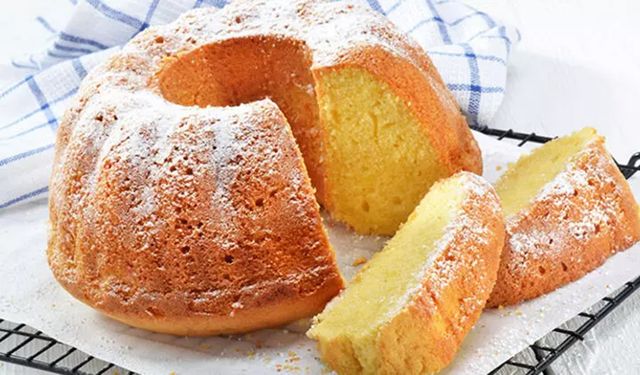 Herkes bayılacak: Limonlu kek yapmanın en kolay tarifi