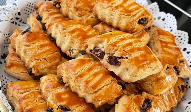 Sıradan kurabiyeleri unutun: Pastane lezzetinde Üzümlü Kurabiye tarifi