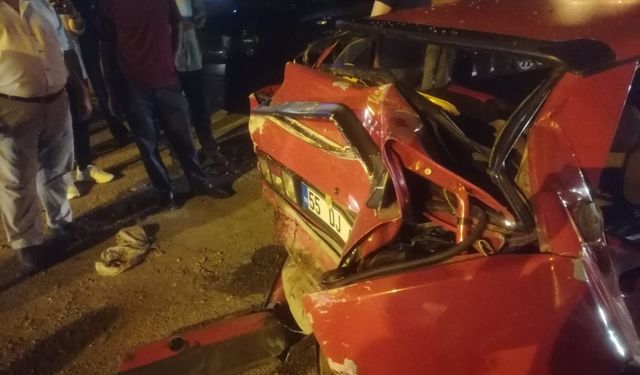 Samsun'da otomobille tırın çarpışması sonucu 4 kişi yaralandı