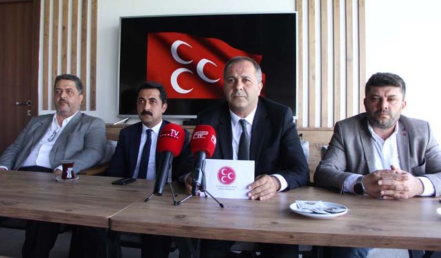 MHP Çorum İl Başkanı Çıplak'tan yerel seçim açıklaması