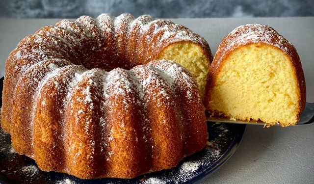 Bu kek tarifiyle mutfakta harikalar yaratın: Yumuşacık Limonlu Kek tarifi