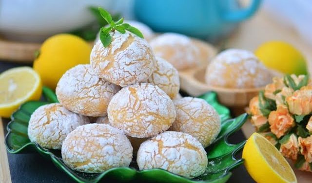 Yapımı kolay, tadı dillere destan: Margarinsiz Limonlu Kurabiye tarifi