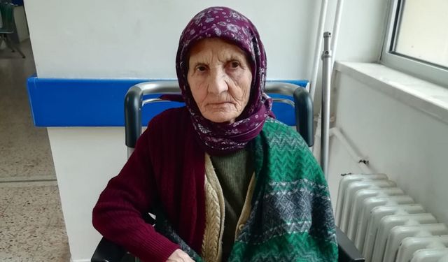 Çorum’da kanser hastası yaşlı kadın çaresizlik içerisinde