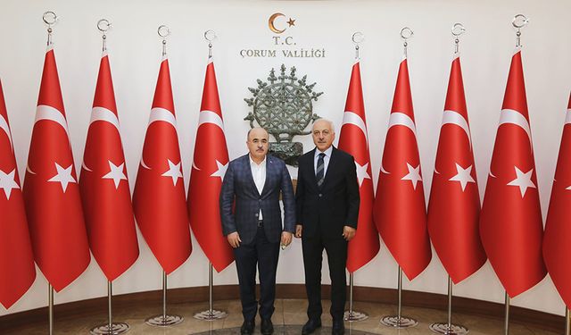 Zeki Gül’den Vali Zülkif Dağlı’ya hayırlı olsun ziyareti
