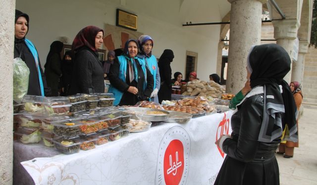 Amasya'da Filistin için kermes düzenlendi