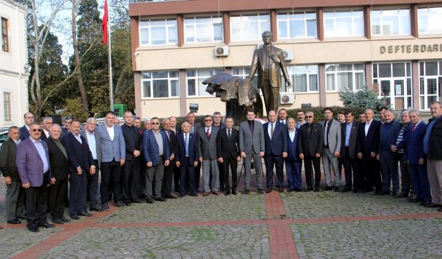 Sinop'ta 19 Ekim Muhtarlar Günü dolayısıyla tören düzenlendi