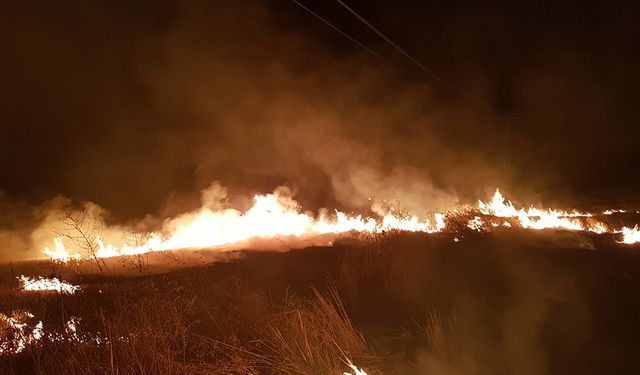 Alaca alevler içinde: 6 köyde yangın çıktı!