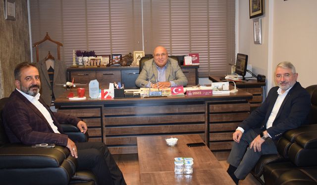 Çorum Belediye Başkanı Aşgın’dan Osmancık Haber Gazetesi’ne ziyaret