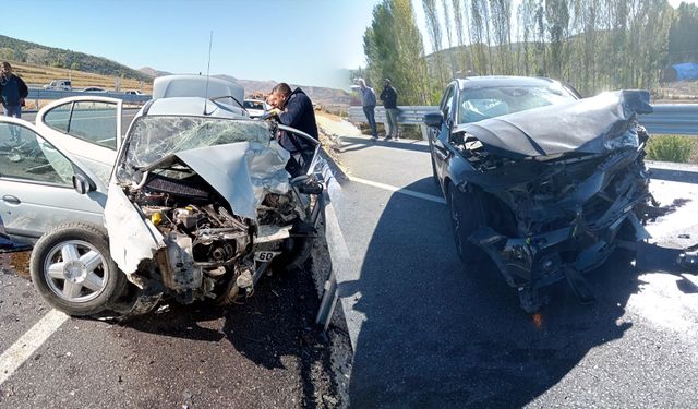 Çorum'da feci trafik kazası: 1 kişi hayatını kaybetti, 2 yaralı