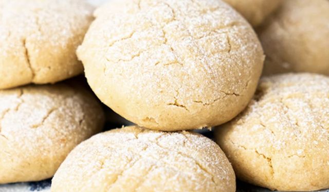 25 dakikada hazır! 3 malzeme ile mükemmel kurabiye: Vanilyalı pudingli tarif